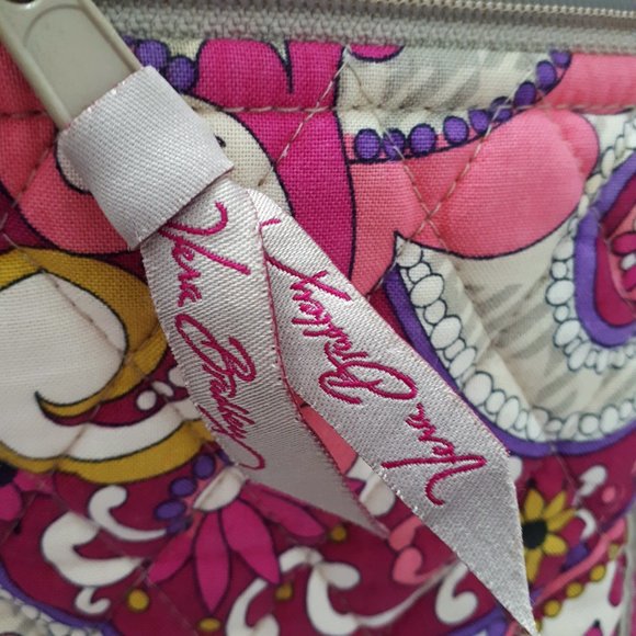 Vera Bradley Paisley Pink Quilted Bag - Picture 3 of 7